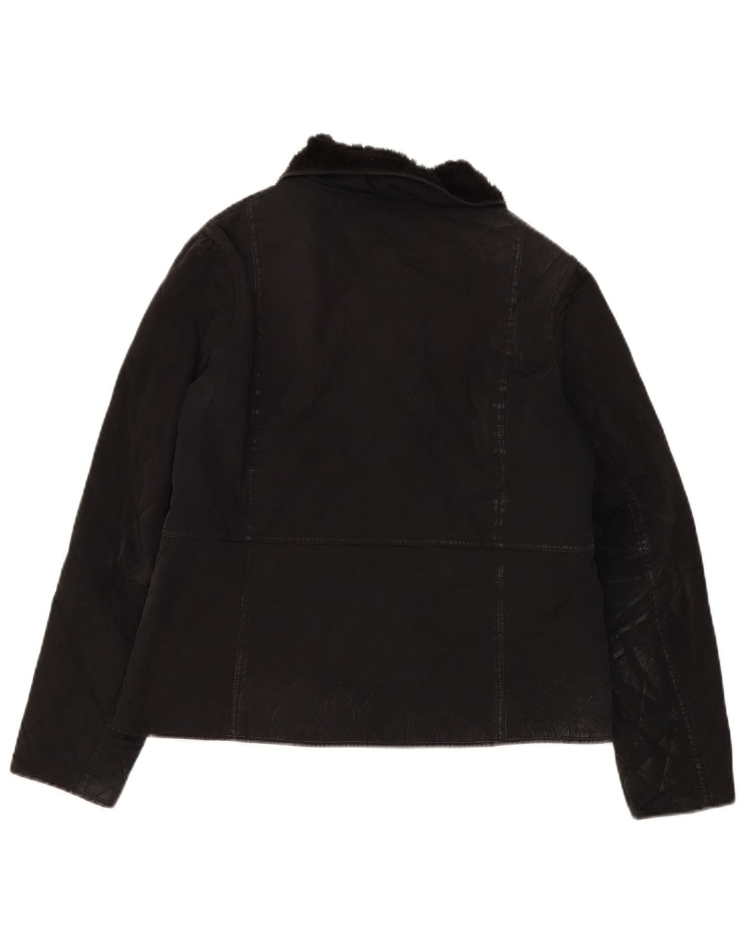 Barbour Chaqueta acolchada para mujer UK 46 Grande Poliamida negra