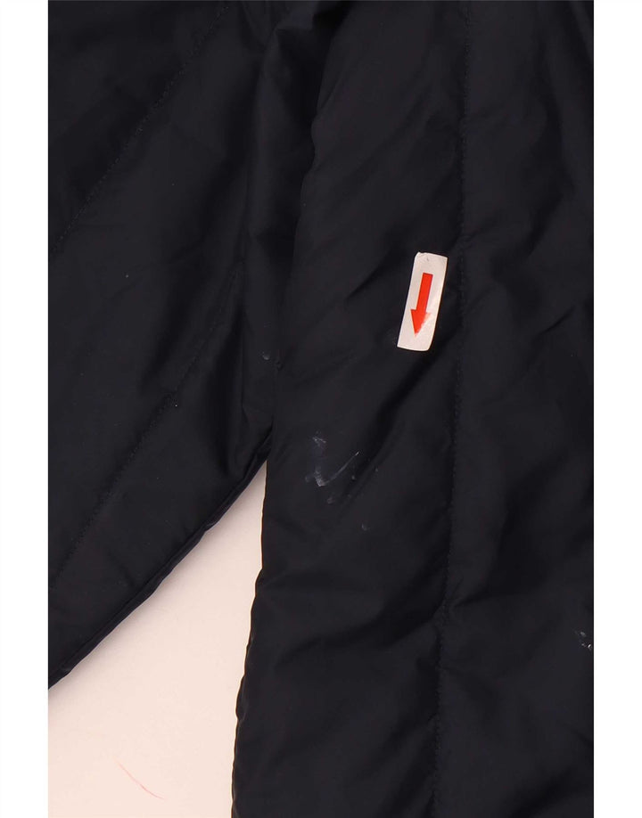 Adidas Chaqueta acolchada para hombre UK 40 Large Poliéster azul marino