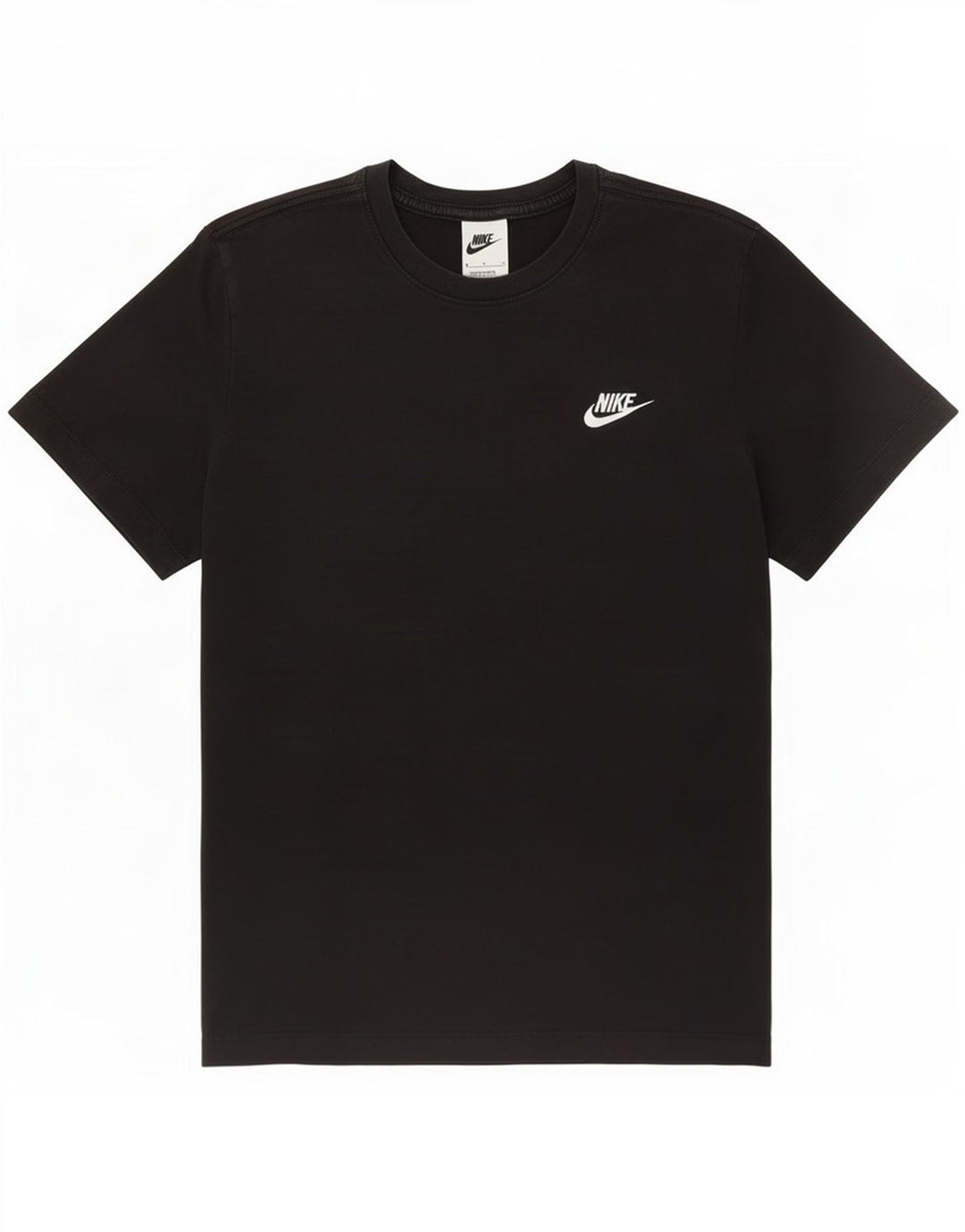 Camiseta Nike Hombre Top Medium Negro Algodón