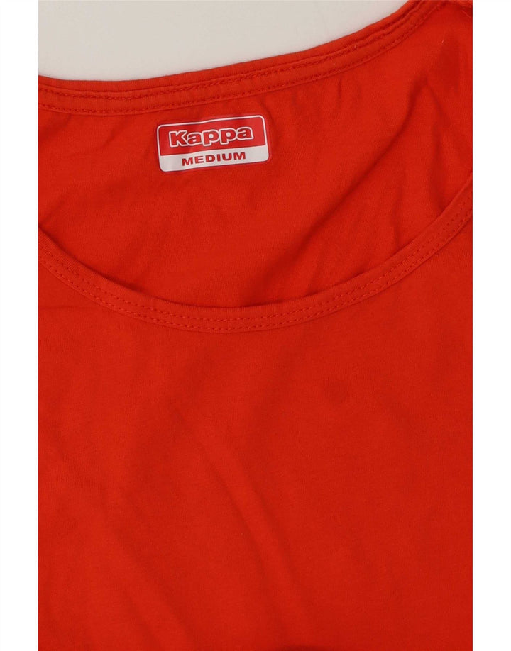 Camiseta Sin Mangas Kappa Hombre Medium Naranja