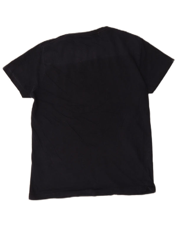 French Connection Camiseta para hombre Top Medium Azul marino Algodón