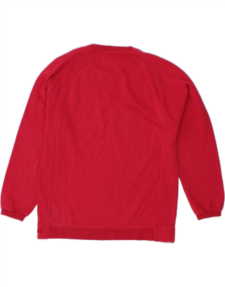 CHAMPION Womens Sweatshirt Jumper UK 14 Medium Pink Cotton Vintage Champion and Second-Hand Champion from Messina Hembry 