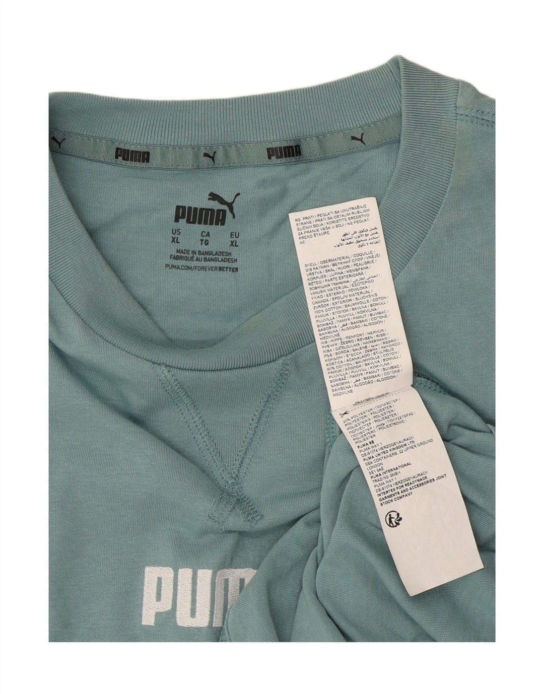 PUMA Camiseta para hombre Top XL Azul