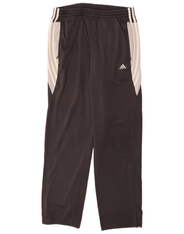 Adidas Pantalones de chándal para hombre UK 42/44 Large Gris Poliéster