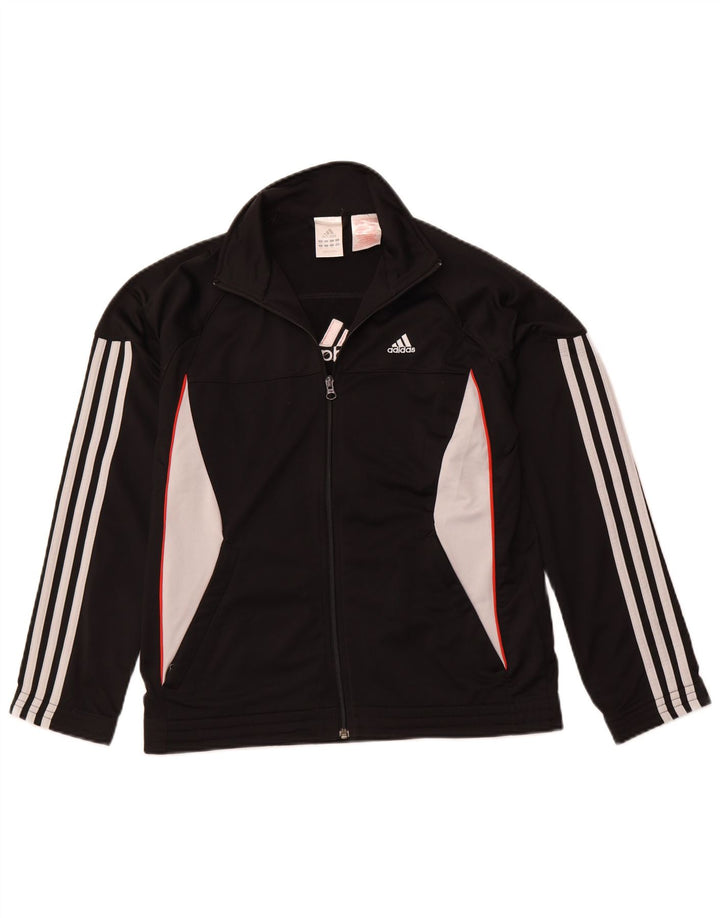 ADIDAS Chaqueta de chándal para niña 13-14 años Negro Colorblock Sports