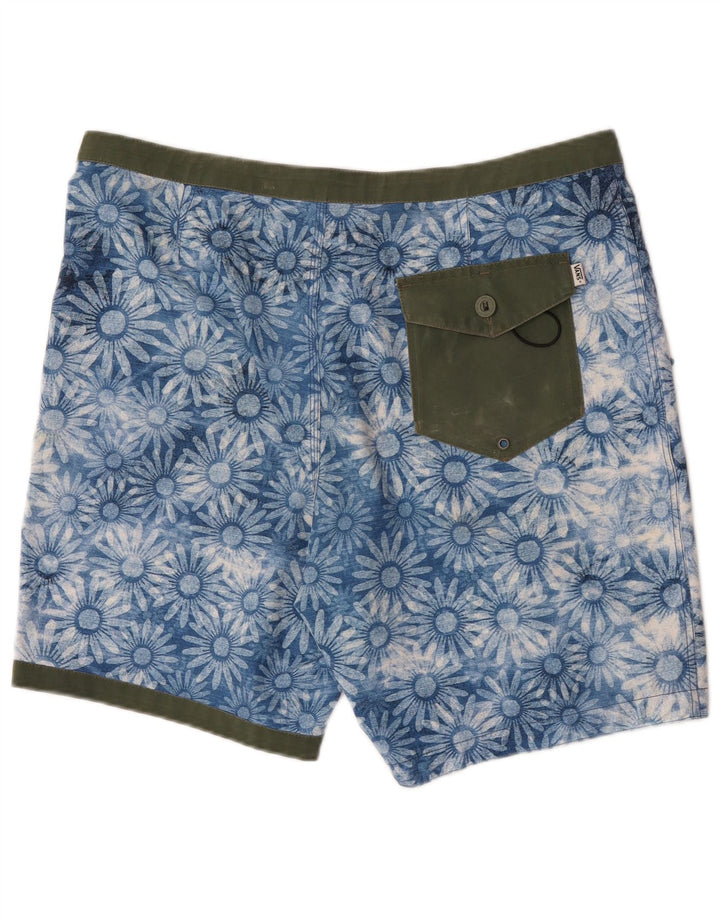 Vans Hombre Bañador Corto Grande Azul Floral Poliéster