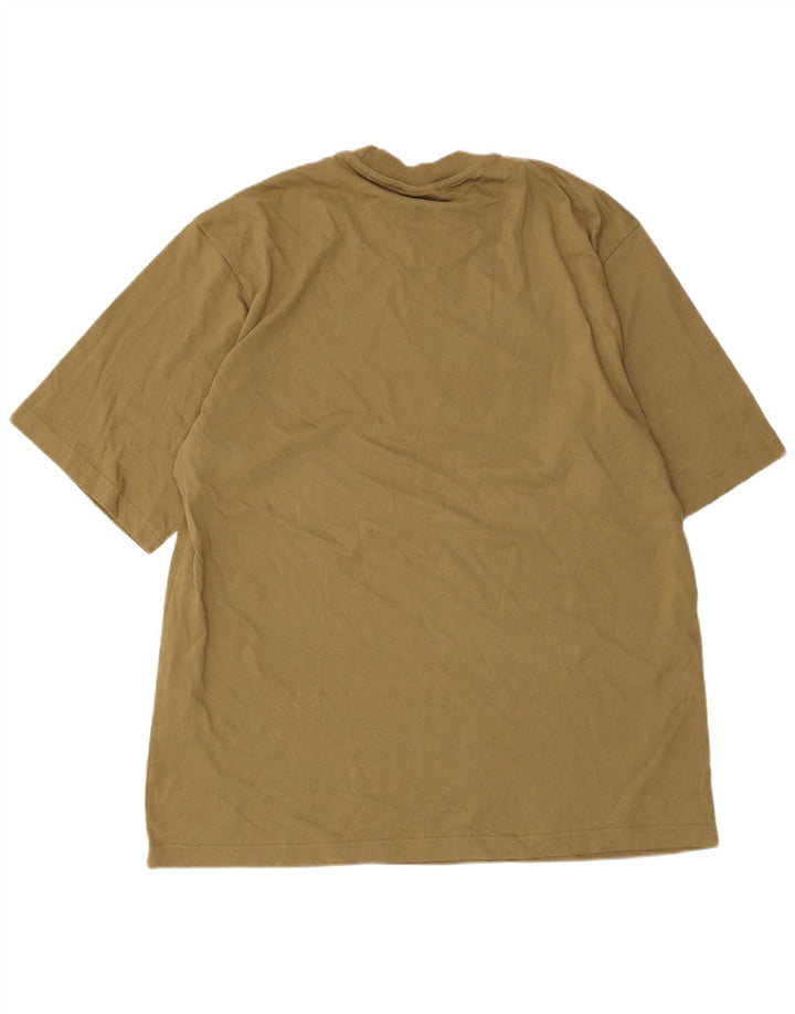 Adidas - Camiseta gráfica para hombre, talla grande, color caqui