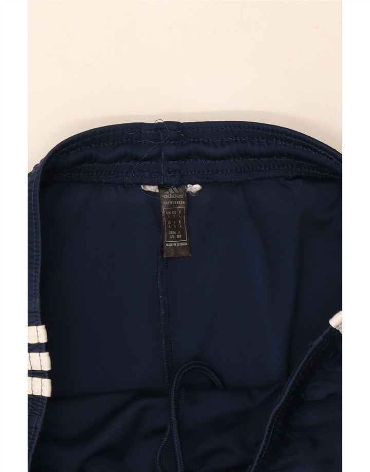 ADIDAS Pantalones cortos deportivos para hombre grande azul marino