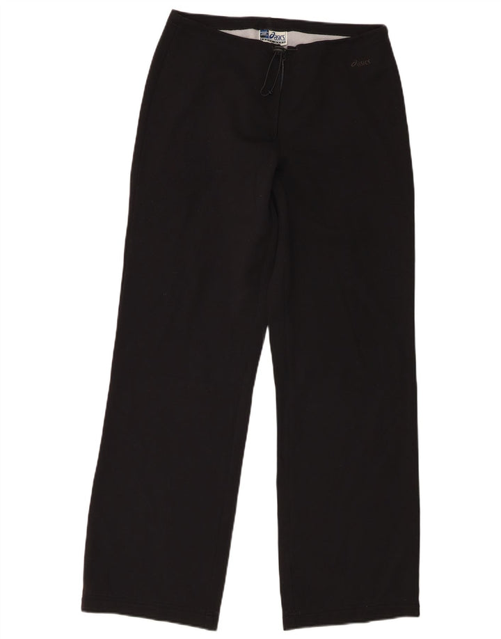 ASICS Pantalones de chándal para mujer UK 40 Mediano Negro Poliamida