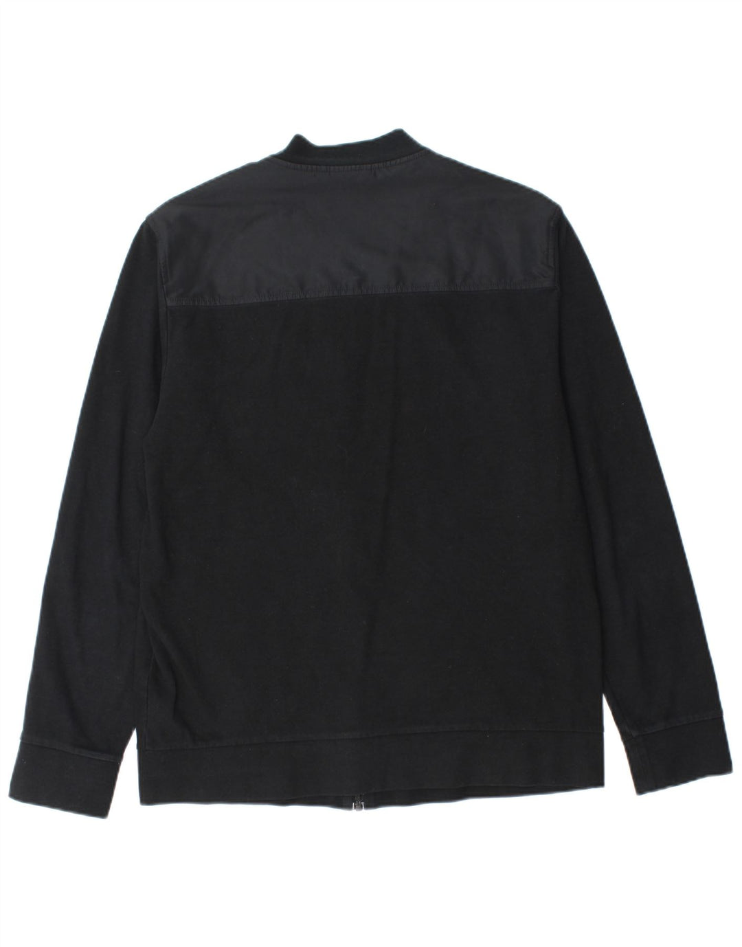 Dkny Hombre Chaqueta De Chándal Superior Algodón Color Block Mediano Negro