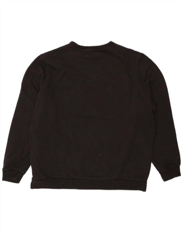 Puma Hombre Sudadera Gráfica Jumper XL Algodón Negro