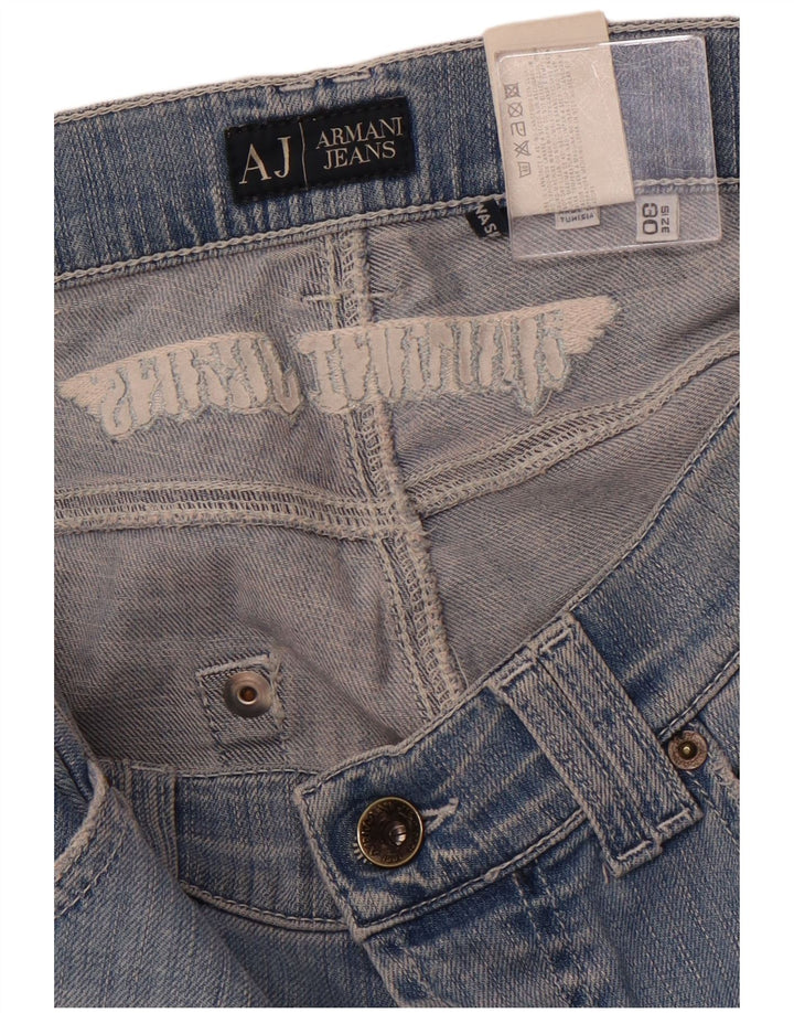 ARMANI Vaqueros Slim Mujer W30 L33 Algodón Azul