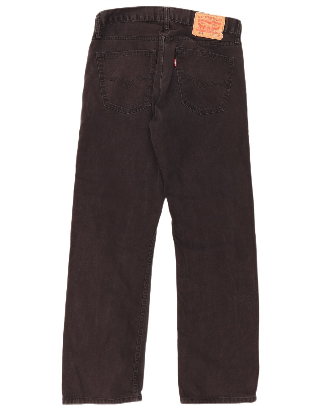 LEVI'S Jeans rectos 514 para hombre W32 L30 Algodón negro