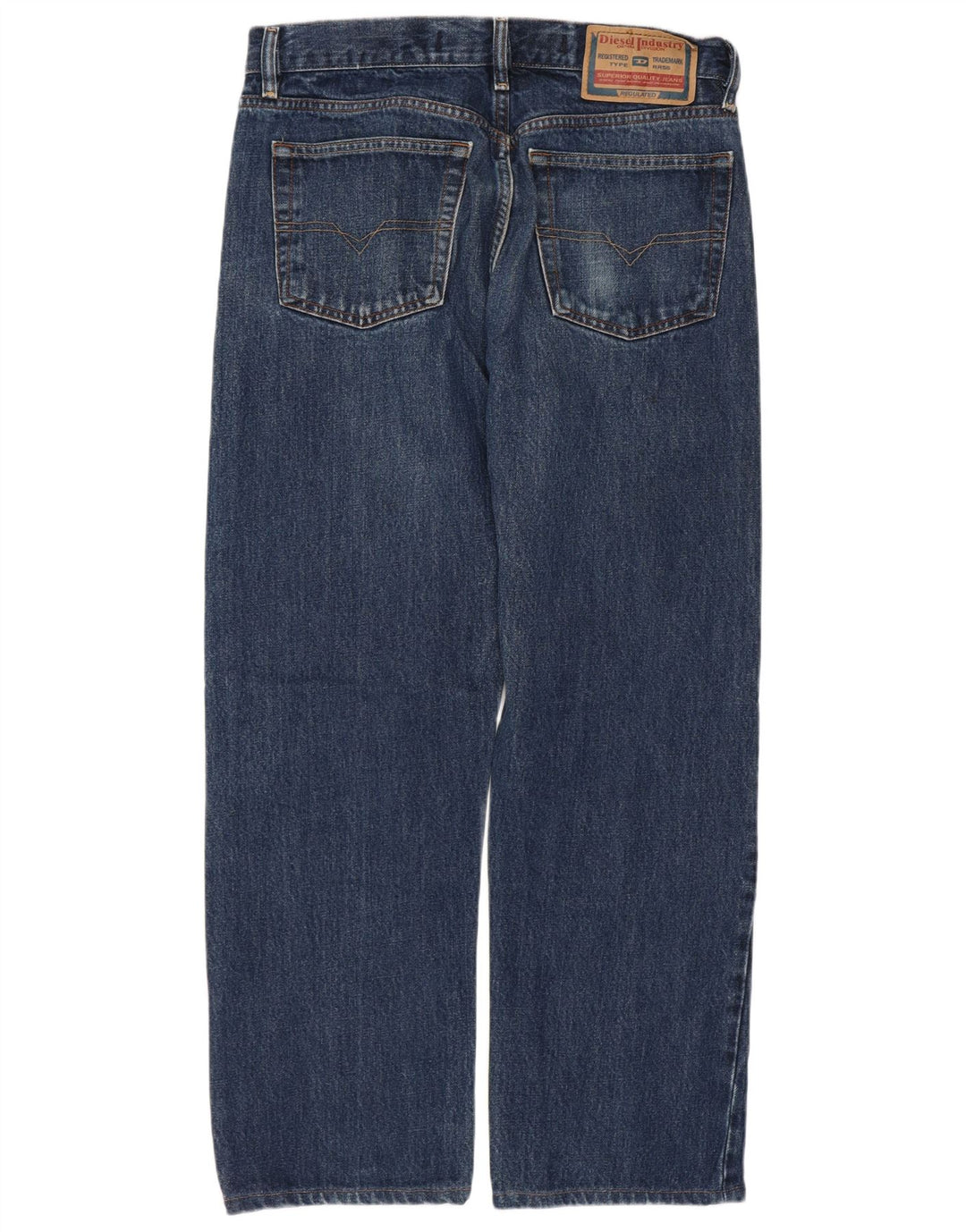 DIESEL Vaqueros Rectos Hombre W32 L26 Algodón Azul