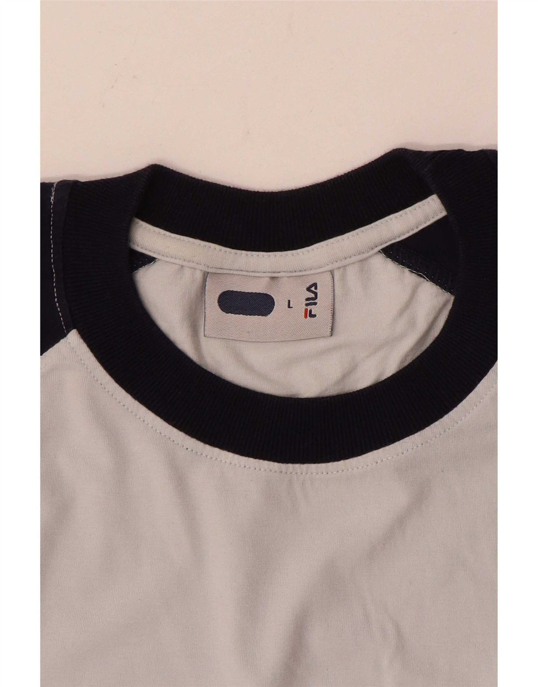 Fila - Camiseta para hombre, talla grande, color gris, algodón