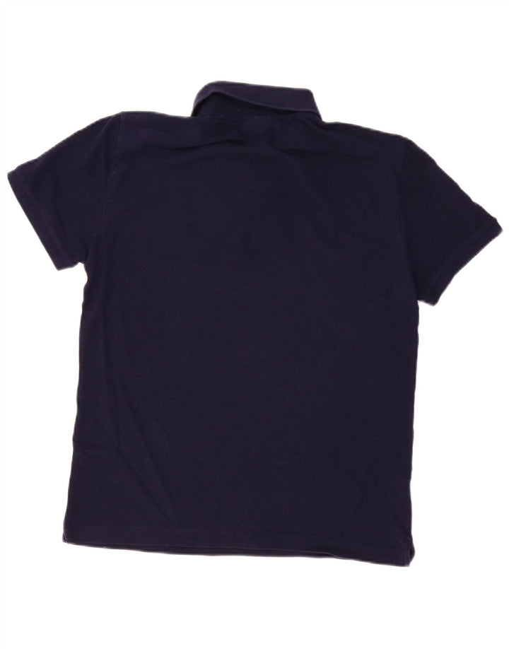 Lacoste Polo Slim Fit para hombre talla 4 mediano algodón azul marino