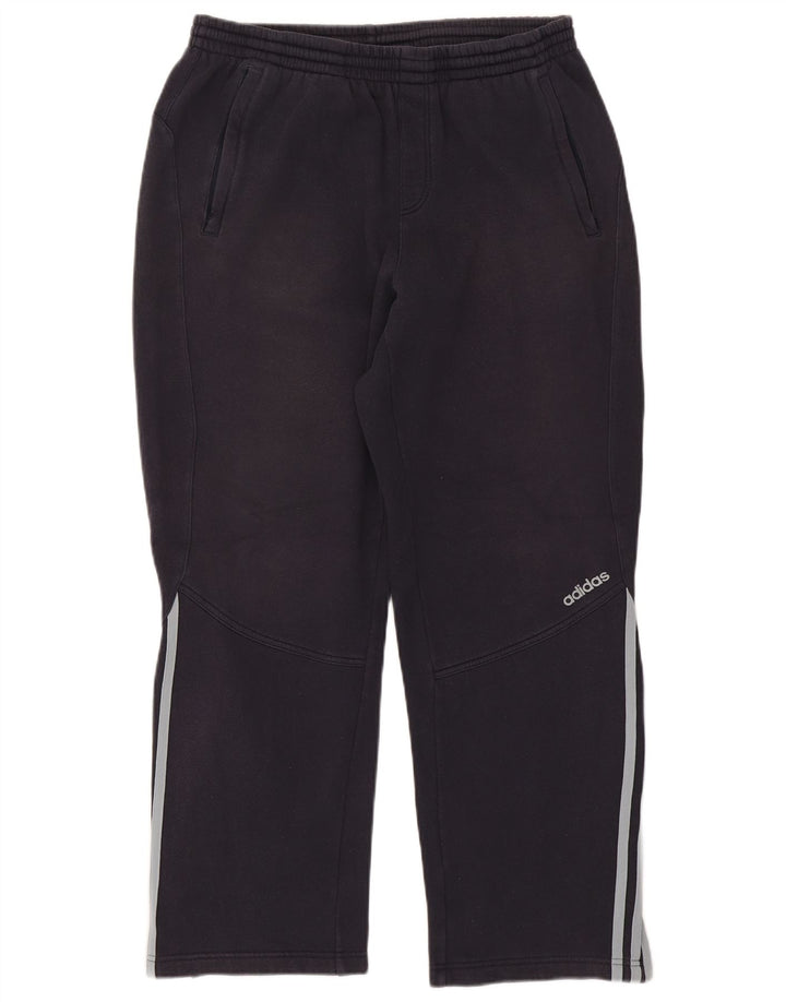 Adidas - Pantalón de chándal para hombre, talla grande, algodón azul marino