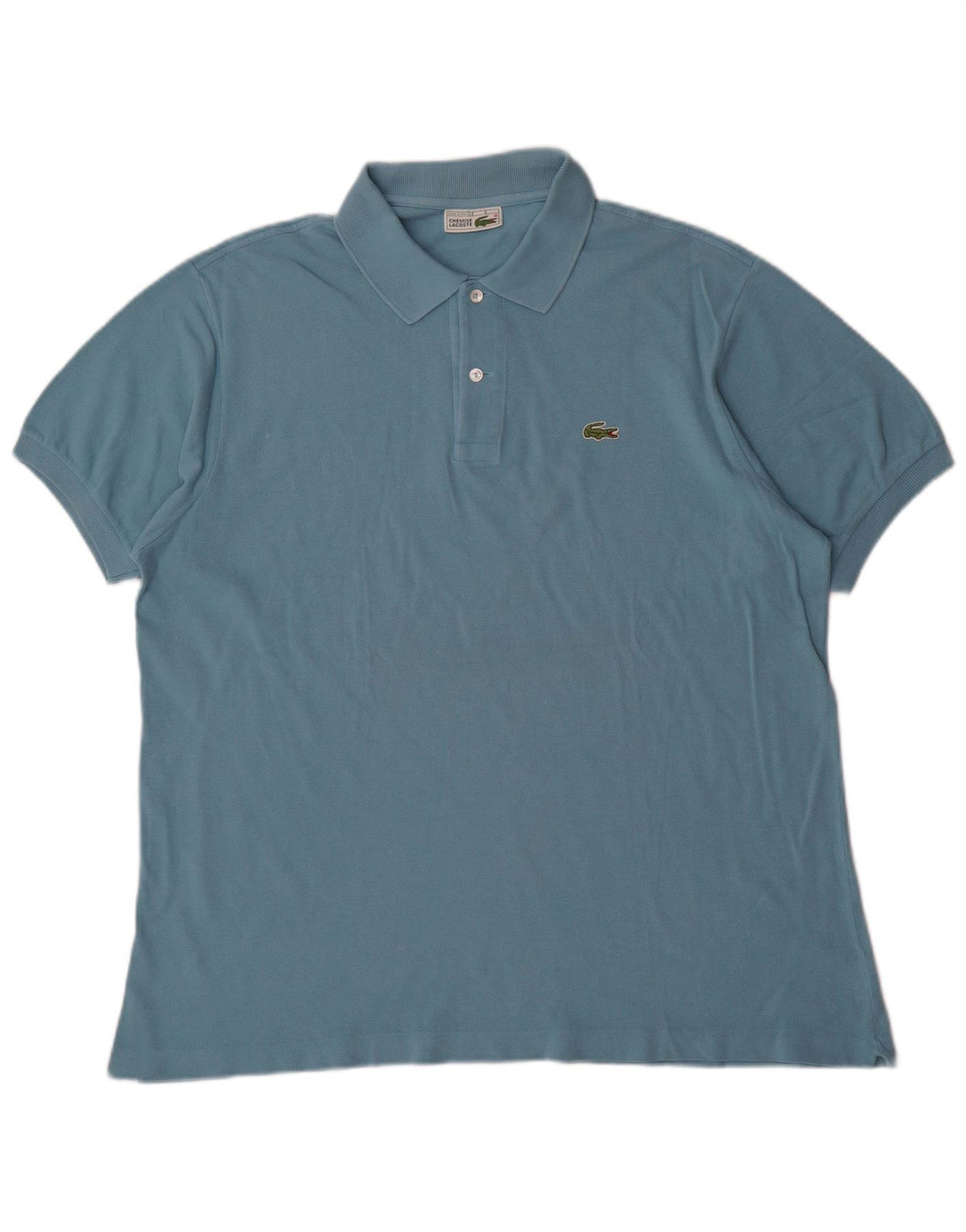 LACOSTE Polo para hombre Talla 6 XL Algodón azul