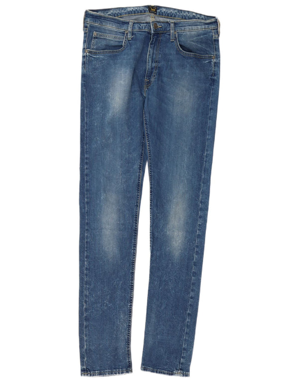 Lee Vaqueros ajustados Luke para hombre W34 L34 Algodón azul