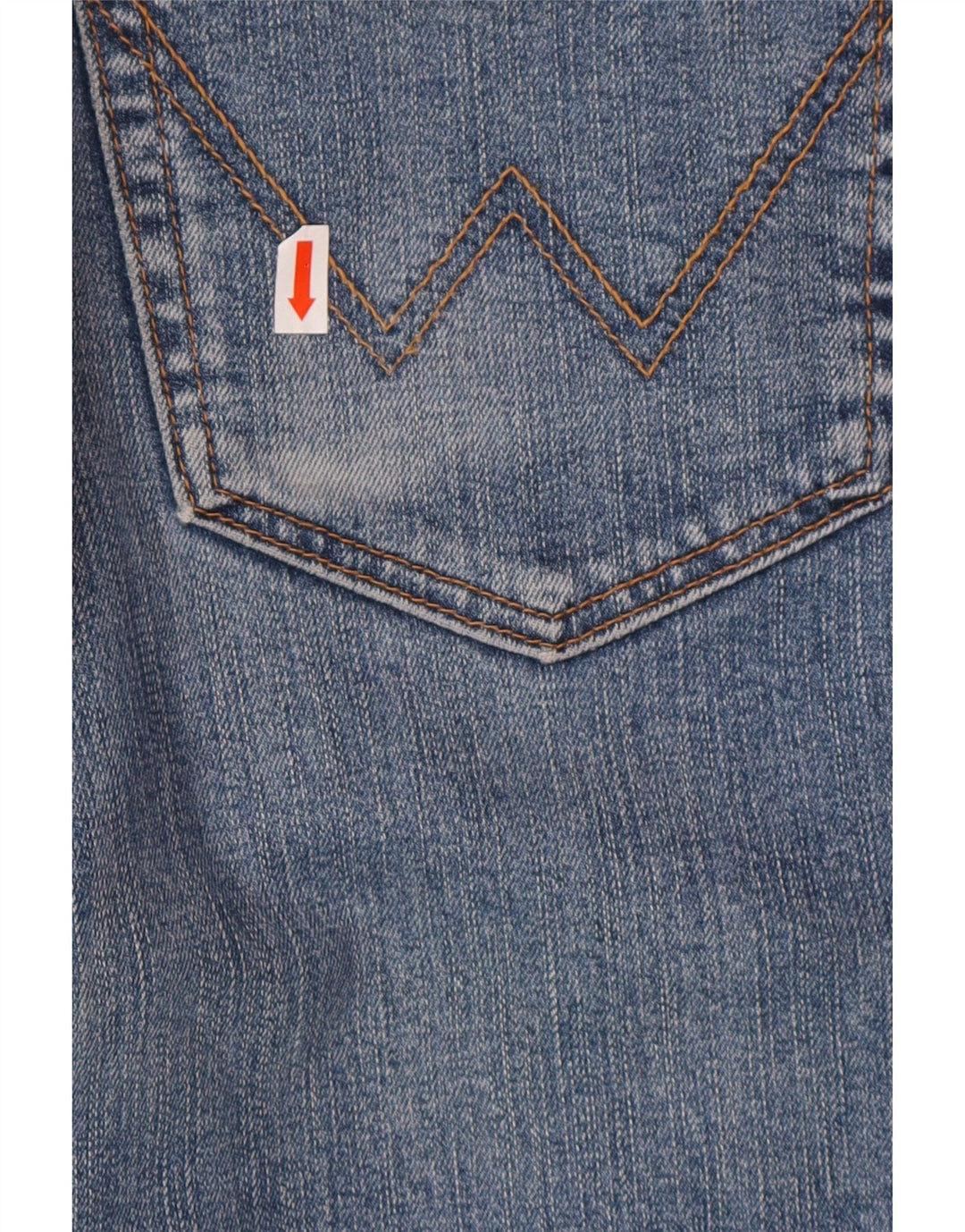 WRANGLER Shorts vaqueros para hombre W33 Algodón azul medio