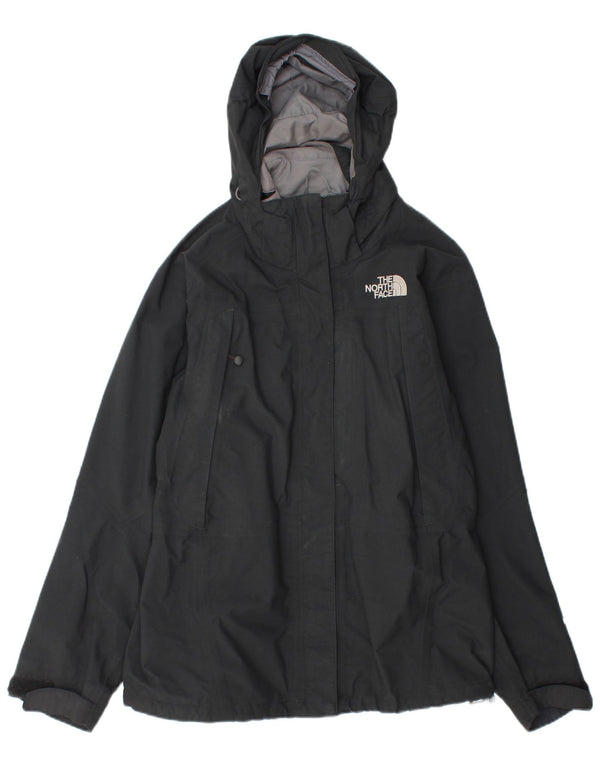 The North Face Chaqueta impermeable con capucha para mujer UK 46 Large Nylon negro