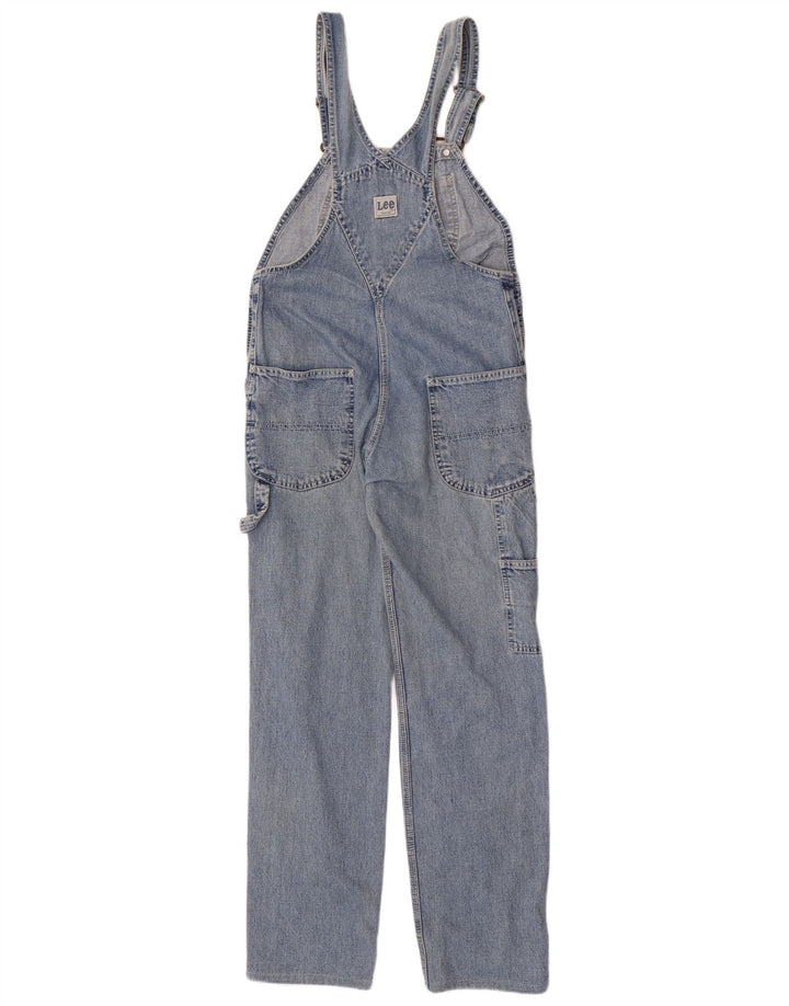 Lee Mens Cargo Peto Jeans W32 L30 Algodón Azul