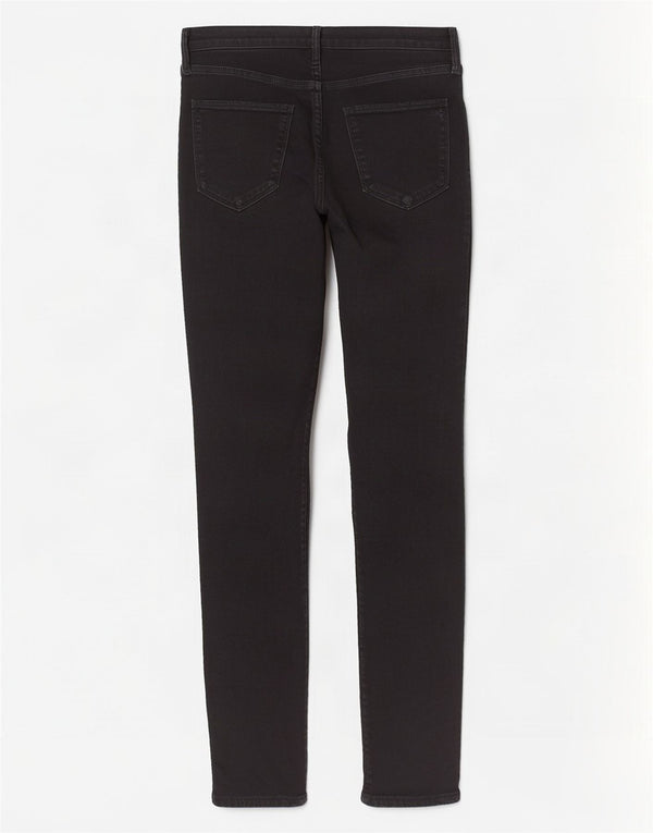Hollister Legging para Mujer Vaqueros de Cintura Ultra Alta US 13 XL W31 L28 Negro