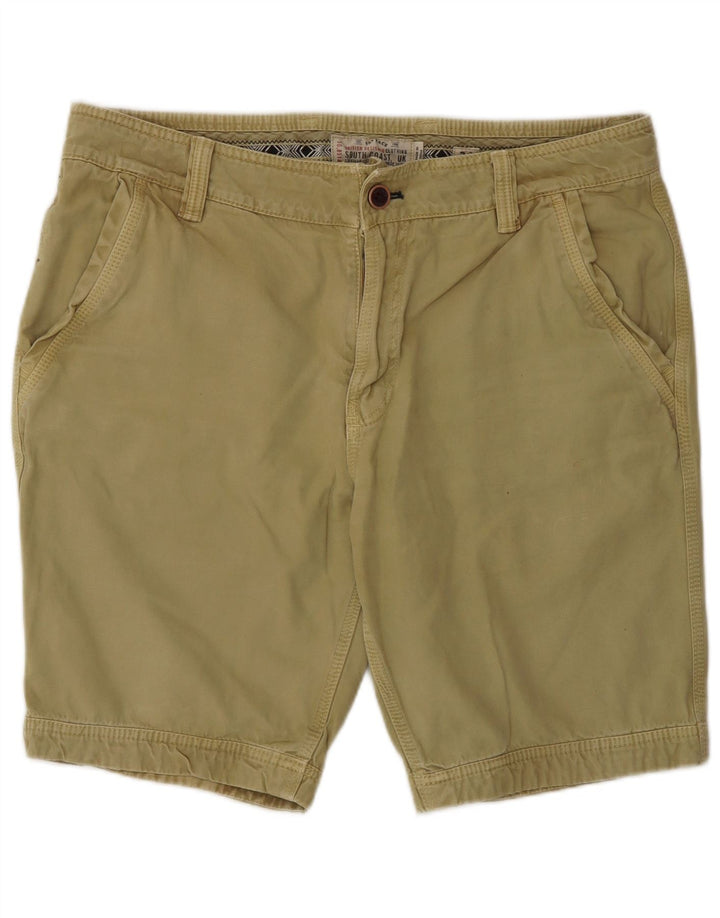 Pantalones cortos chinos para hombre Fat Face W36 Large Algodón caqui