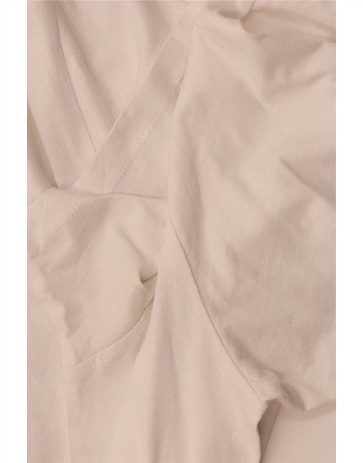 Levi's Camiseta gráfica para hombre Top grande de algodón blanco