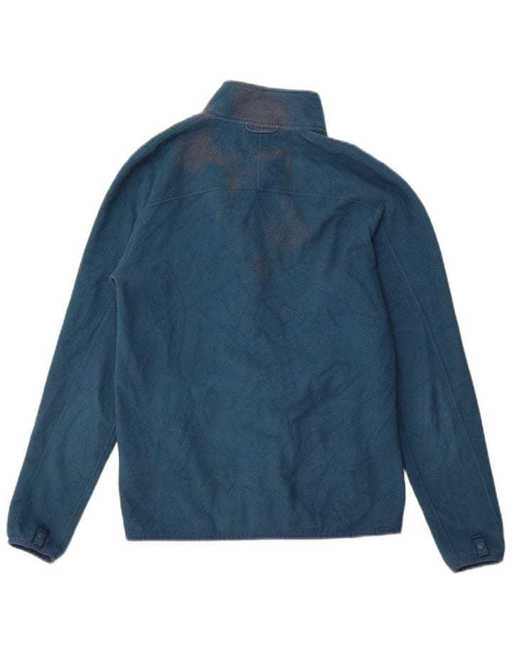 The North Face Chaqueta polar con forro para hombre, talla 36, poliéster azul pequeño