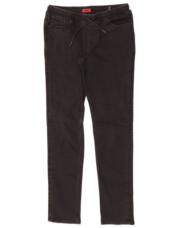 Jack & Jones Vaqueros slim GLENN para niños 14-15 años W28 L30 Algodón negro