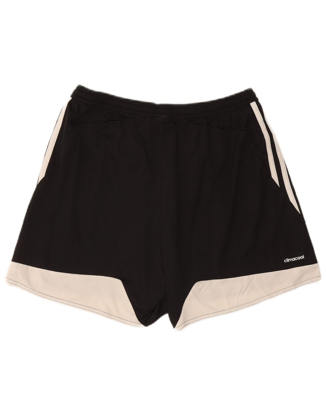 ADIDAS Pantalones cortos deportivos Climacool para mujer Reino Unido 16/18 Grande Negro Colorblock