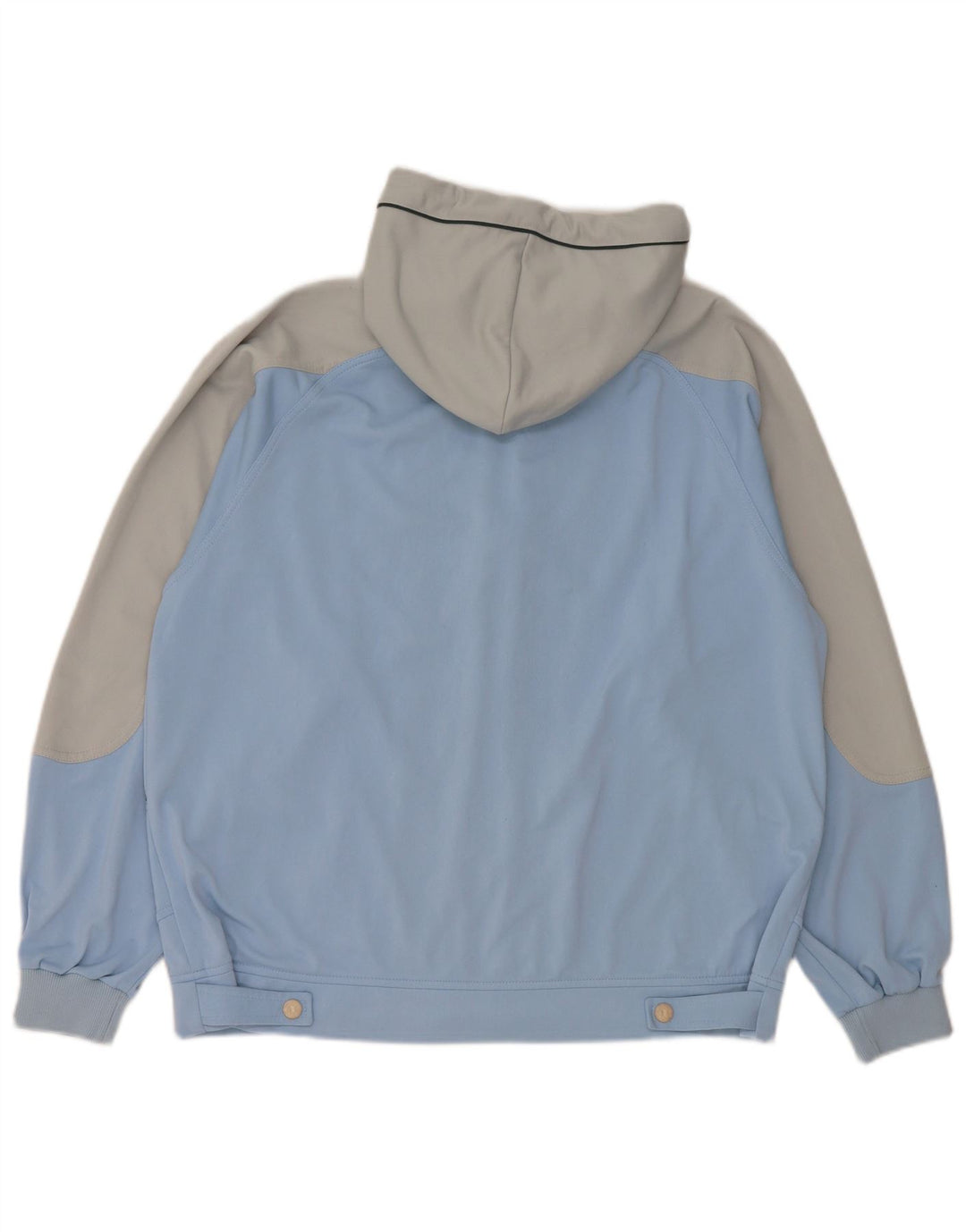 Champion Chaqueta De Chándal Con Capucha Para Hombre Poliéster Color Block Azul Pequeño
