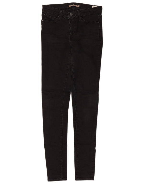 Levi's Mujer 310 Shaping Super Skinny Jeans W28 L30 Algodón Negro