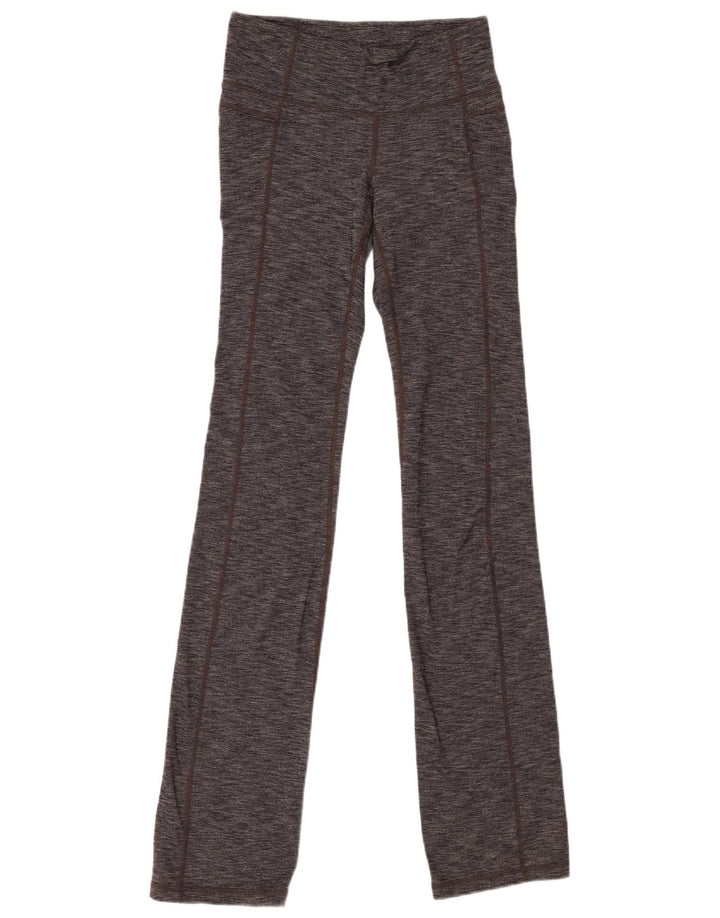 Leggings para mujer ATHLETA UK 8 Pequeño nailon moteado gris