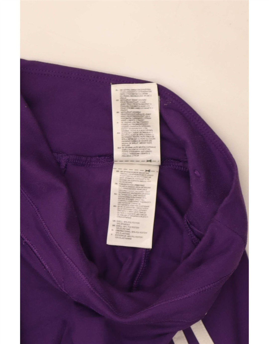 Adidas Mujer Climalite Leggings UK 0/2 2XS Púrpura Poliéster