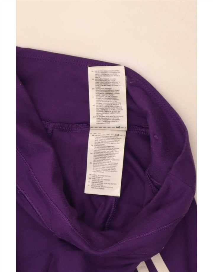 Adidas Mujer Climalite Leggings UK 0/2 2XS Púrpura Poliéster