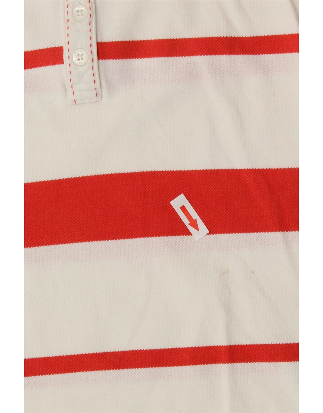 Tommy Hilfiger Polo de rugby gráfico para mujer UK 12 Medium Off White
