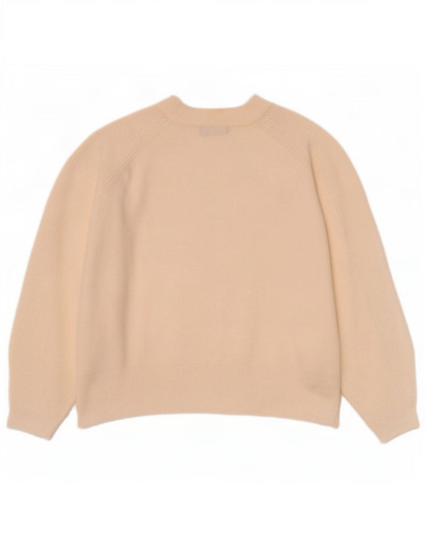 Marks & Spencer - Jersey para mujer con cuello barco, talla 40, color blanco roto