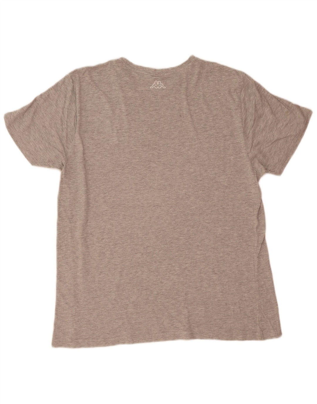 Kappa Camiseta gráfica para hombre Top 2XL Gris moteado