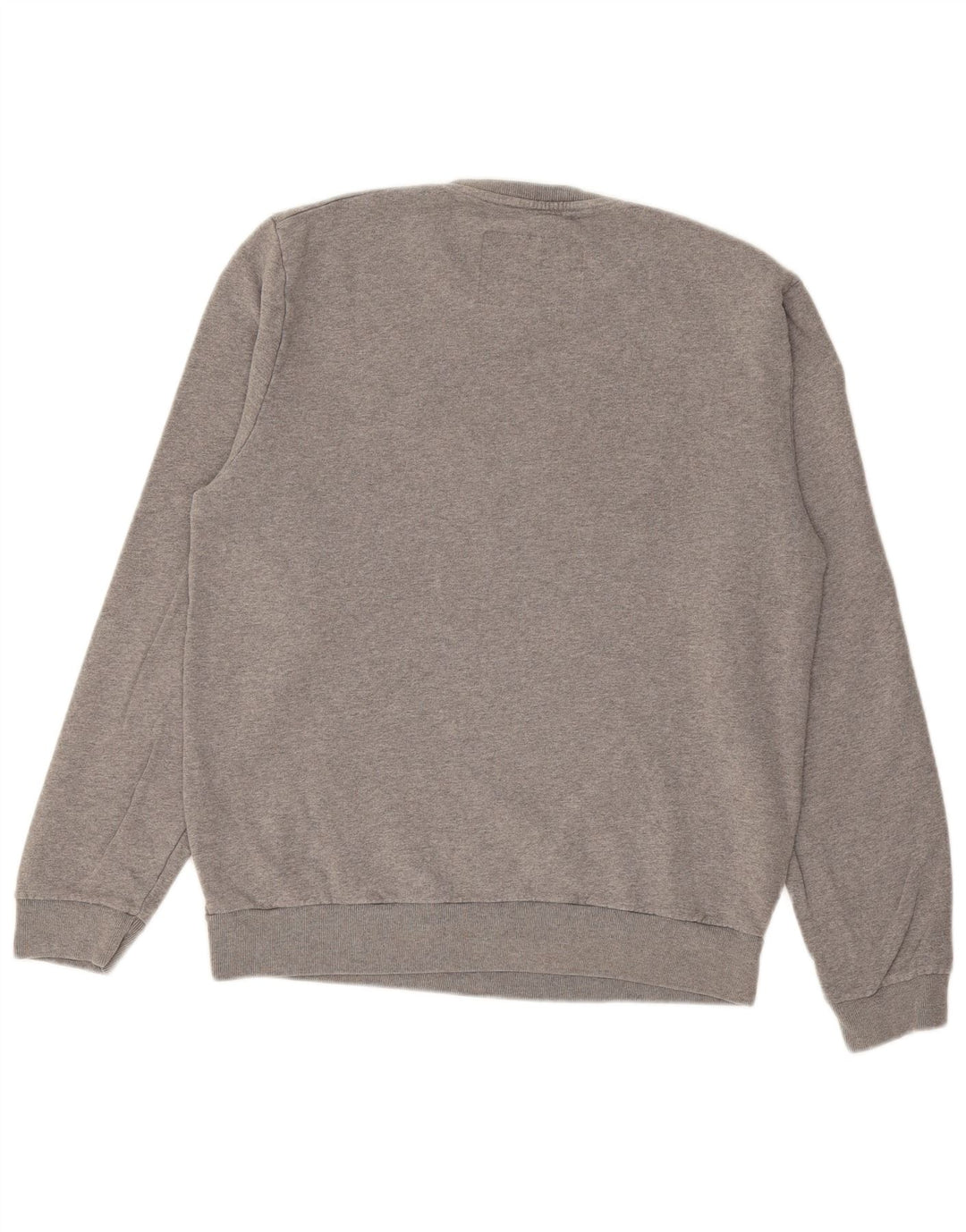 JACK WILLS Sudadera gráfica para hombre Jumper Large Gris Algodón