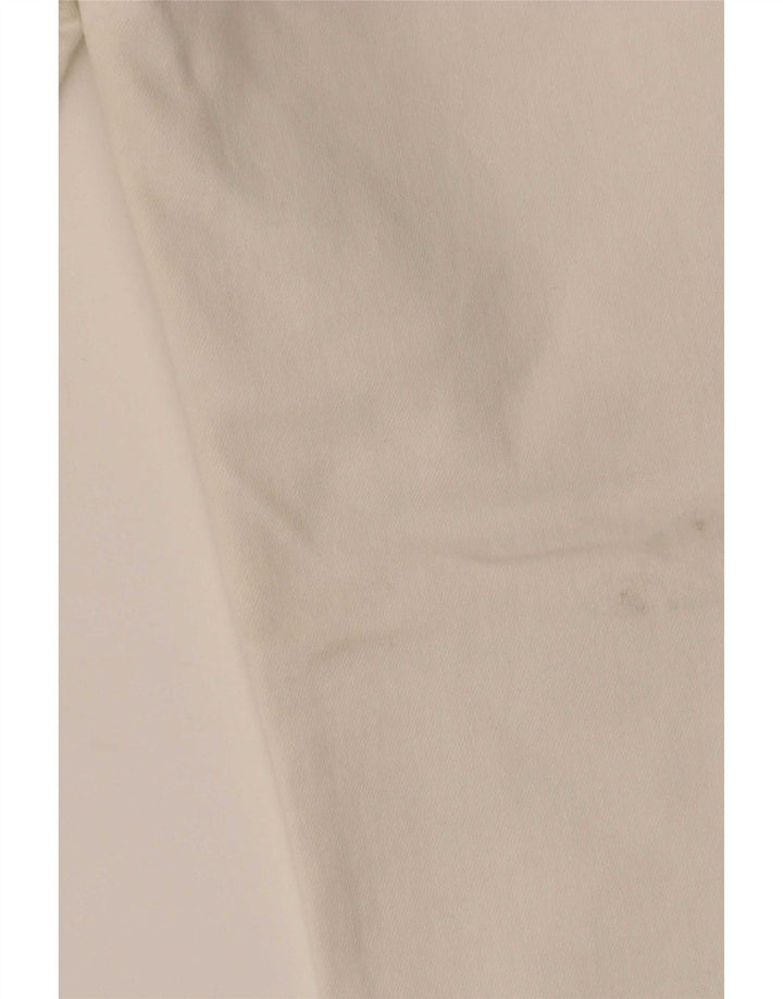 Zara Jeans Acampanados Mujer EU 36 XS W26 L25 Algodón Blanco
