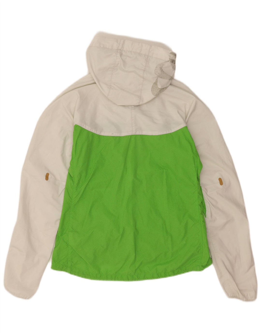 Nike - Chaqueta de chándal con capucha para mujer, talla M, color blanco