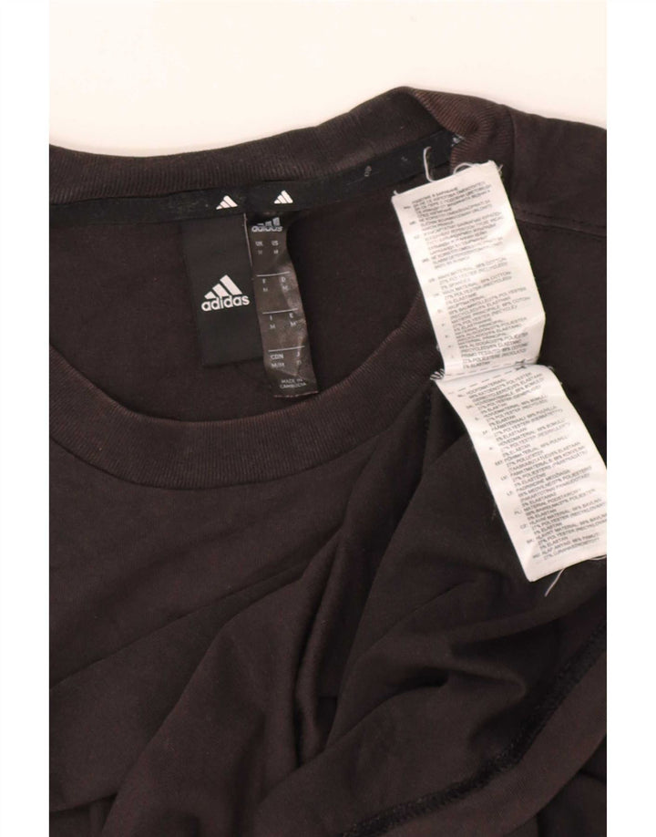 Camiseta Adidas Hombre Top Medium Negro Algodón