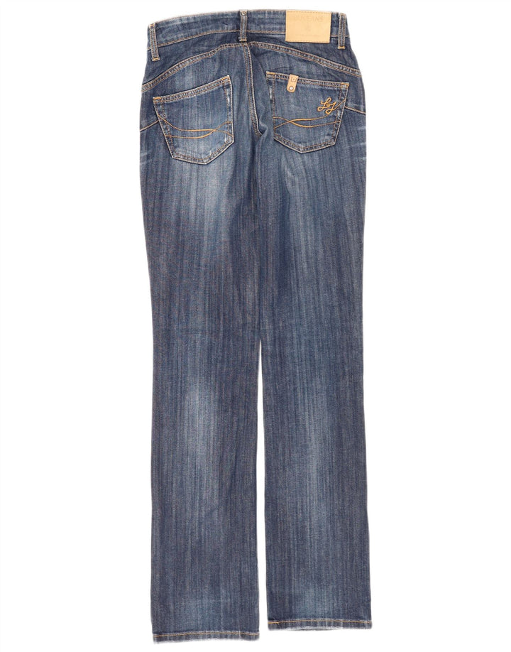 Vaqueros con corte de bota desgastados para mujer Liu Jo W28 L34 Algodón azul