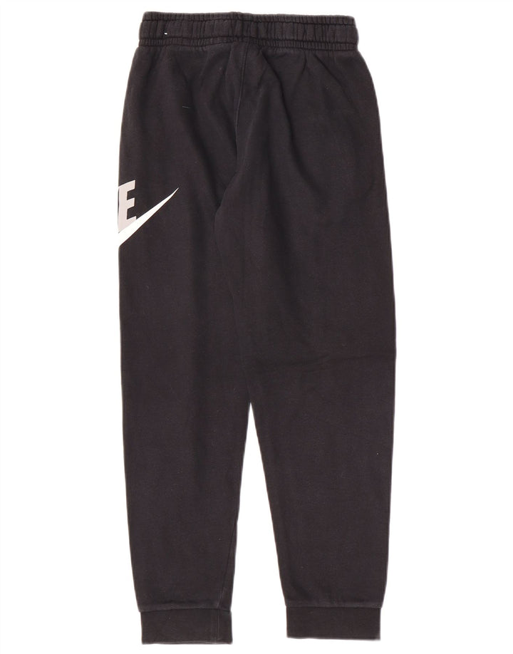 Nike Pantalones de chándal con gráfico para niños, 10-11 años, mediano, negro