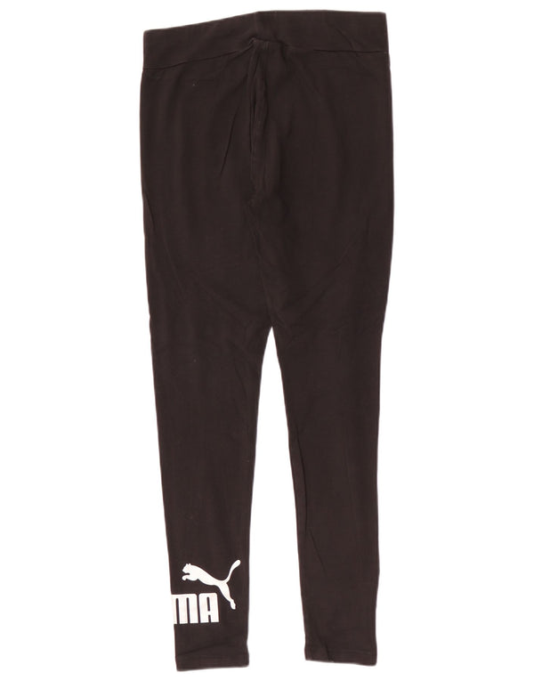 Puma Leggings gráficos para mujer UK 44 Mediano Negro