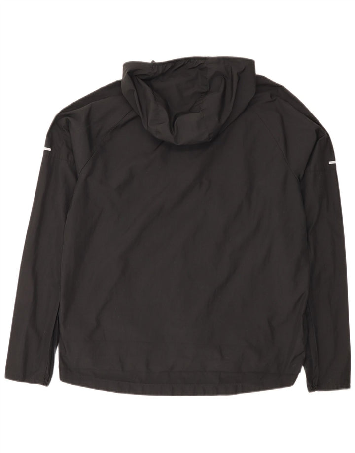 Nike - Chaqueta de chándal con capucha para mujer, talla M, color negro