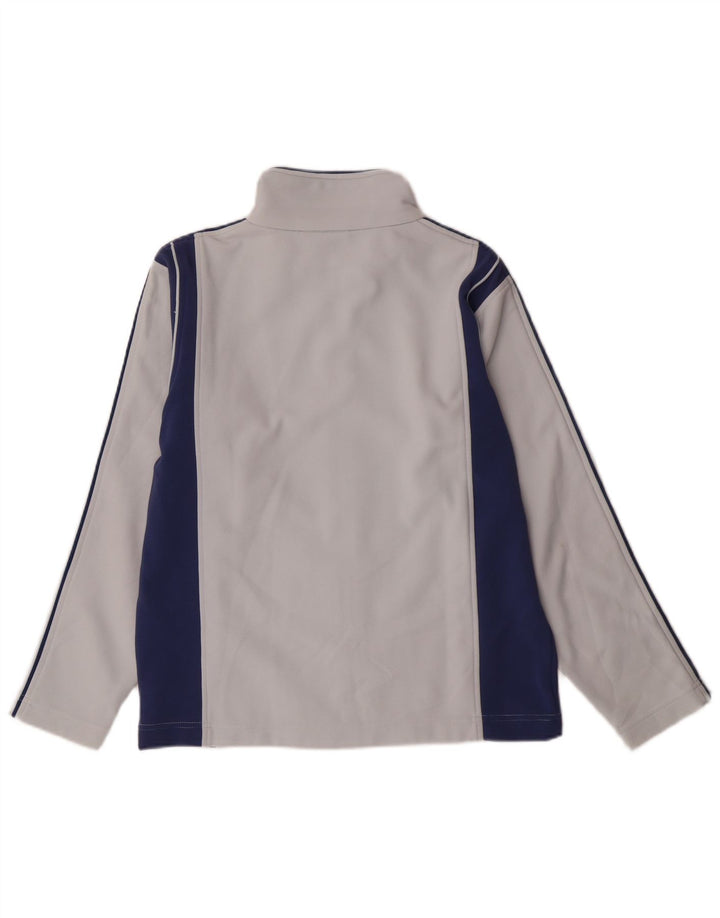 Kappa Hombre Chaqueta De Chándal Superior Poliéster Color Block Azul Medio