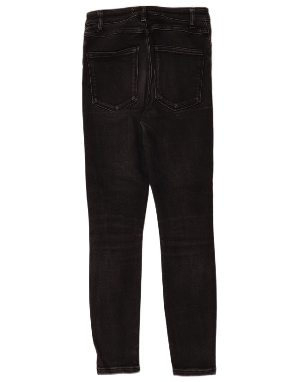 Zara Vaqueros Pitillo Mujer EU 36 XS W26 L26 Negro